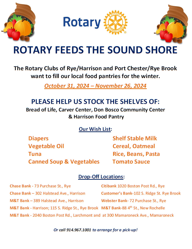 Rotary Food Drive